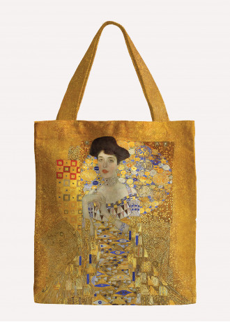 Gustav Klimt - Portrait of Adele Bloch - Bauer I - Shopping Βags