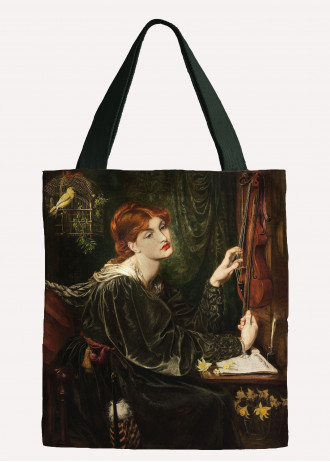 Veronica Veronese - Dante Gabriel Rossetti - Shopping Βags