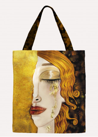 Anne Marie Zilberman - Golden Tears - Shopping Βags