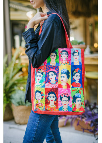 Frida Collage - Shopping Βags