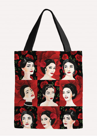 Diva Collage - Shopping Βags