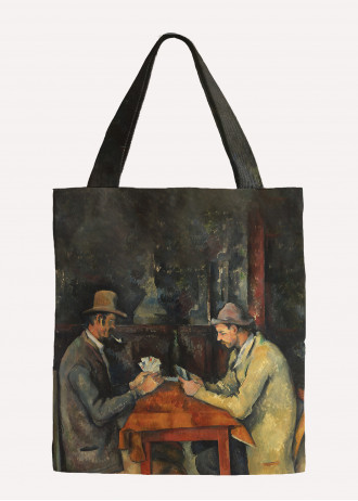 Cezanne - The Card Players - Shopping Βags