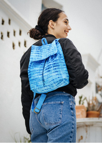 Ocean Blue - Canvas - Backpacks