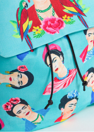 Frida Collage - Canvas - Backpacks
