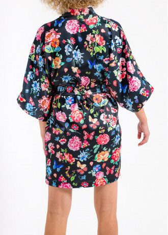 Handpainted Florals - Kimono
