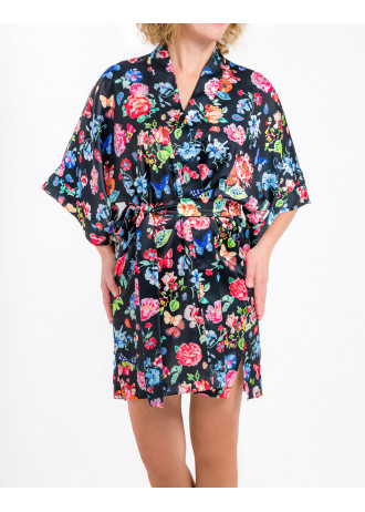 Handpainted Florals - Kimono