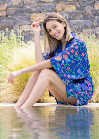 Flowers and Birds - Kimono