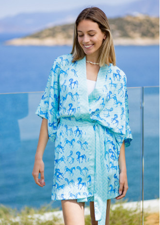 Ancient Horses - Kimono