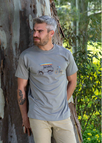 Surf Jeep & Cyclist  - T-Shirts