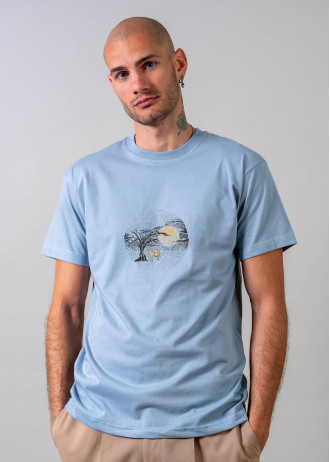 Moonlit Olive Grove  - T-Shirts