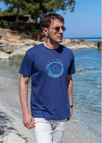Aegean Spiral  - T-Shirts