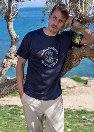 Nautical Exploration Anchor - T-Shirts