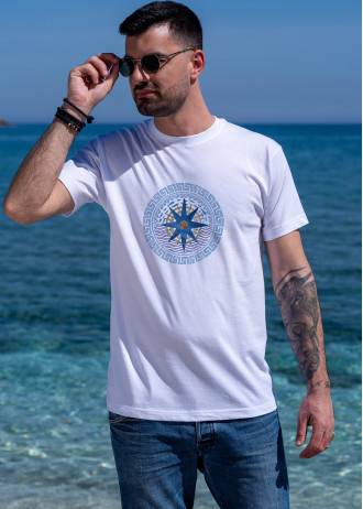 Aegean Star Compass - T-Shirts