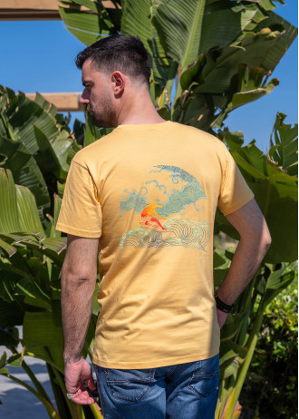 Rising Wave Surfer - T-Shirts