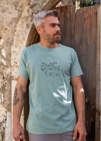 Olive Tree & Sheep - Stonewashed T-Shirts
