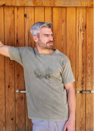Donkey & Olive Grove  - Stonewashed T-Shirts