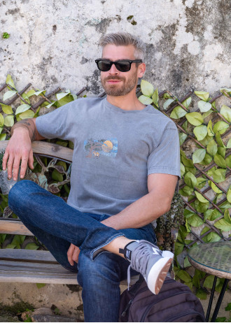 Moonlit Olive Grove - Stonewashed T-Shirts