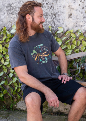 Mosaic Gecko - Stonewashed T-Shirts