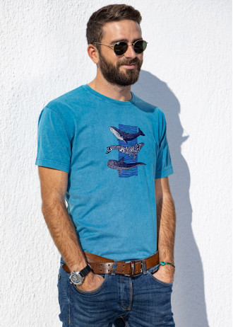 Big Whale - Stonewashed T-Shirts
