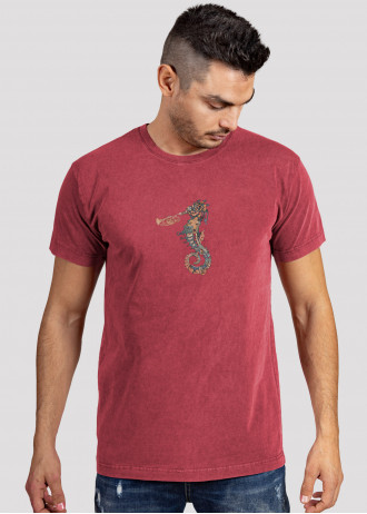 Ballad of the mechanical seahorse - Stonewashed T-Shirts