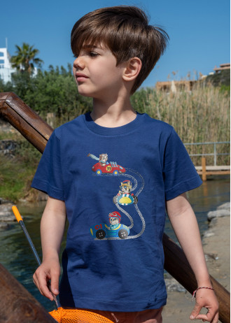 Racing Cats in Cars - T-Shirts