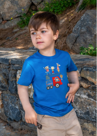 Ride on a Fire Engine - T-Shirts