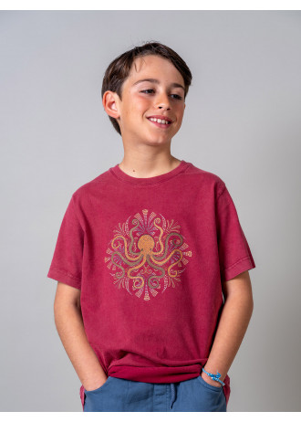 Boho Mandala Octopus - T-Shirts