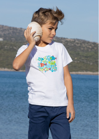 Fish and Coral - T-Shirts