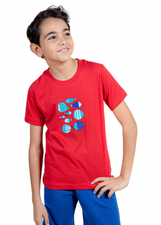 Blue Fishes - T-Shirts