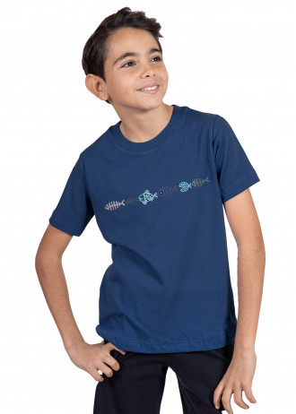 Fish in a line - T-Shirts
