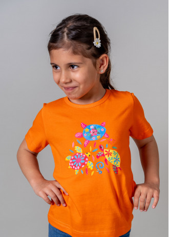 Colorful Sea Turtle Splash - T-Shirts