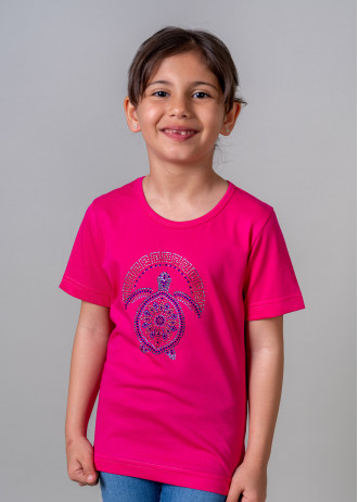 Rhinestone Turtle - T-Shirts