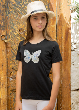 Silver Butterfly - T-Shirts