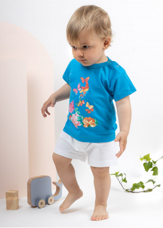 Butterflies and Flowers - T-Shirts