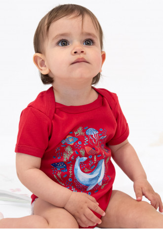 With sleeve - Ocean Life - Bodysuits