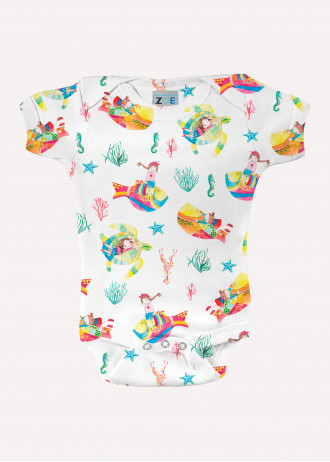 With sleeve - Under The Sea - Bodysuits