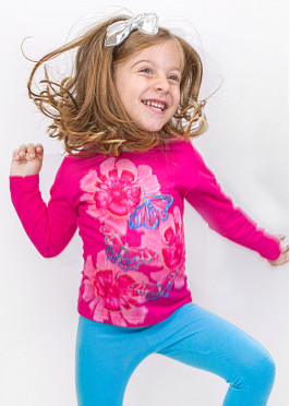 Pink Butterflies - Long Sleeve Shirts