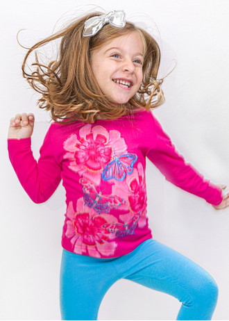 Pink Butterflies - Long Sleeve Shirts