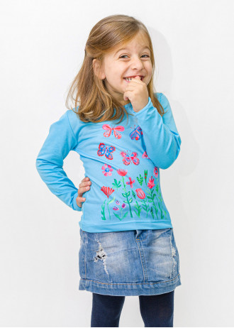 Butterfly Garden - Long Sleeve Shirts