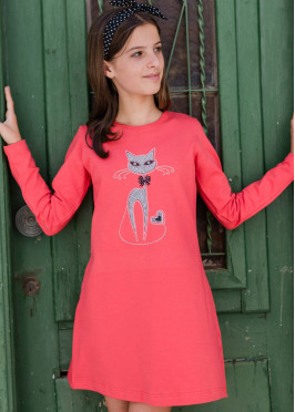 Sparkly Cat - Long Sleeve Dresses