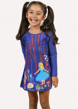 Alice in Wonderland - Long Sleeve Dresses