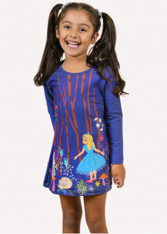 Alice in Wonderland - Long Sleeve Dresses