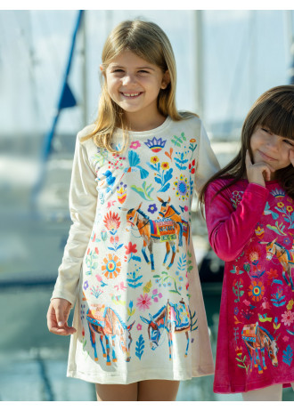 Donkeys in White - Velvet Dresses