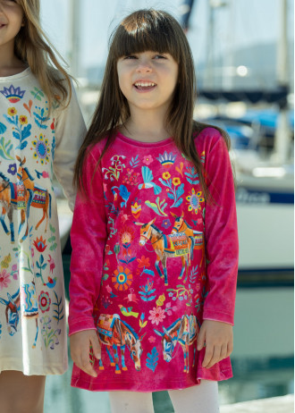 Donkeys in Red - Velvet Dresses