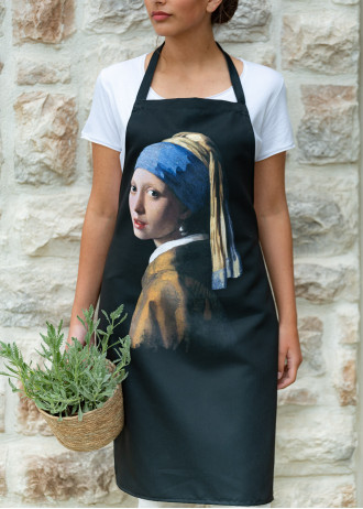 Johannes Vermeer - Girl with a Pearl Earring - Aprons