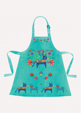 Kids - Colorful Donkeys - Aprons