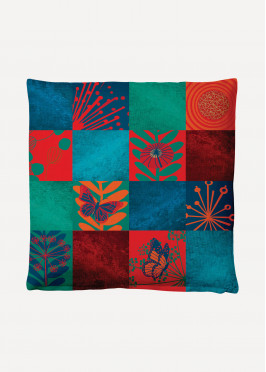 Collage Of Flowers - Cushions Canvas