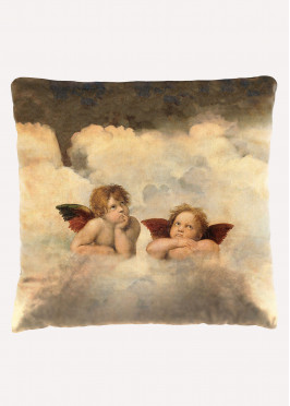 Raffaello - Two Angels - Cushions Velvet
