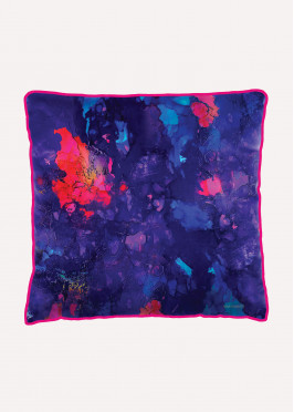 Mimi Roberts - Ink Splash Navy - Cushions Velvet