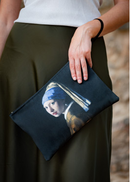 Johannes Vermeer - Girl with a Pearl Earring - Clutches Canvas